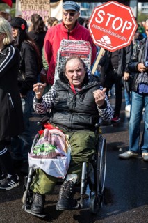 DEU Germany Germany Berlin More than 13, 000 people demonstrated in Berlin city centre on Saturday