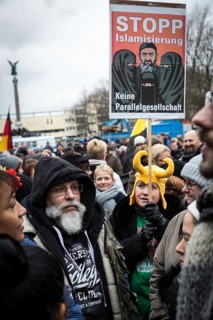 DEU Germany Germany Berlin Demonstration ' March of Women, which was organised by AFD member,