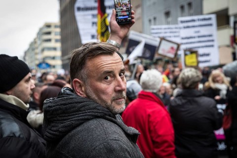 DEU Germany Germany Berlin Demonstration ' March of Women, which was organised by AFD member, the