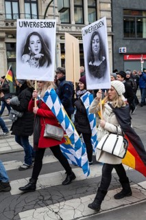 DEU Germany Germany Berlin Demonstration ' March of Women, which was organised by AFD member, the