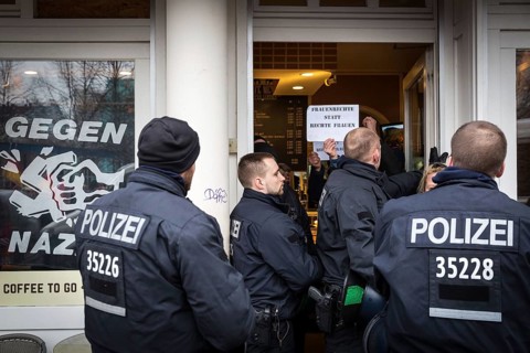 DEU Germany Germany Berlin Demonstration ' March of Women, which had been organised by AFD member,