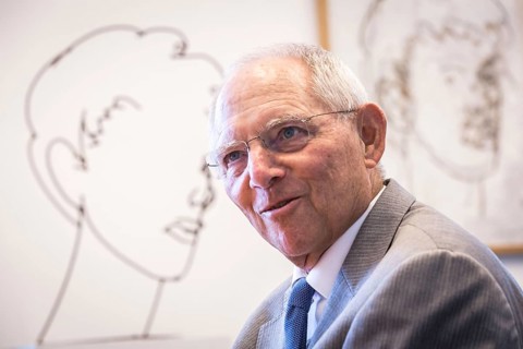 DEU Germany Germany Berlin The President of the Bundestag Wolfgang Schäuble, CDU, in the Reichstag