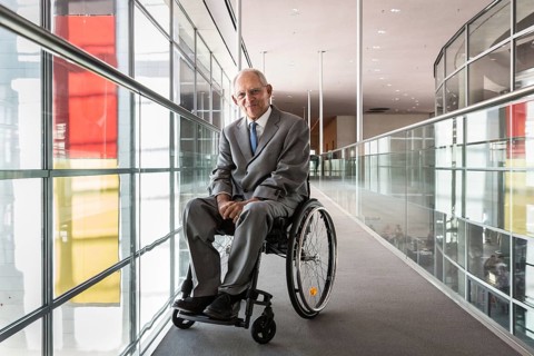 DEU Germany Germany Berlin The President of the Bundestag Wolfgang Schäuble, CDU, in the Reichstag