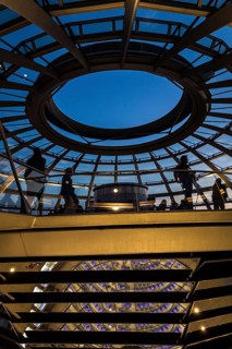 DEU Germany Germany Berlin The dome of the Reichstag designed by Norman Forster