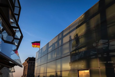 DEU Germany Germany Berlin The dome of the Reichstag designed by Norman Forster