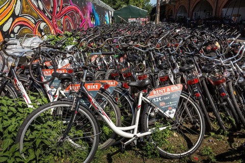 DEU Germany Germany Berlin Rental bikes in the city.bikes from the provider berlinandbike.com are