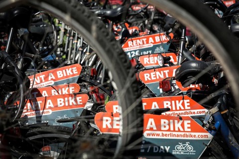 DEU Germany Germany Berlin Rental bikes in the city.bikes from the provider berlinandbike.com are