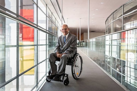 DEU Germany Germany Berlin The President of the Bundestag Wolfgang Schäuble, CDU, in the Reichstag