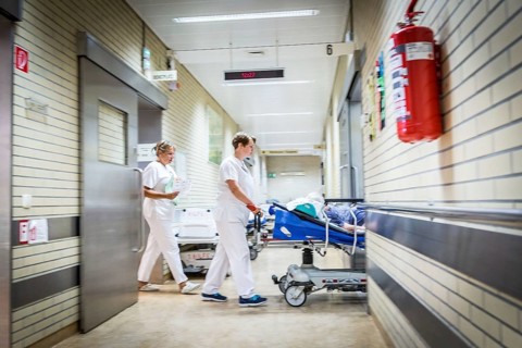 DEU Germany Germany Berlin Scenes in the emergency room of Gertrauden Hospital