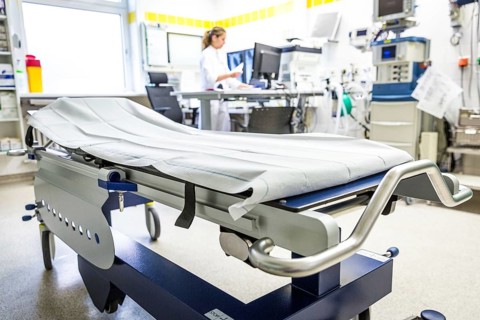 DEU Germany Germany Berlin Scenes in the emergency room of Gertrauden Hospital