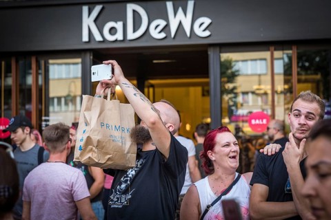 DEU Germany Germany Berlin Scenes of the Christopher Street Day CSD on a hot Saturday . At the