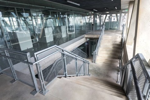 DEU Germany Germany Berlin Interior views of the new building of the daily newspaper die Taz in