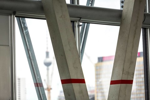 DEU Germany Germany Berlin Interior views of the new building of the daily newspaper die Taz in