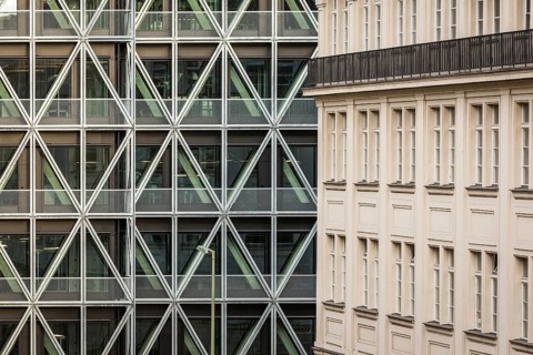 DEU Germany Germany Berlin Exterior view of the new building of the daily newspaper, the taz, on