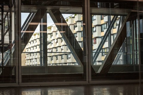 DEU Germany Germany Berlin Interior views of the new building of the daily newspaper die Taz in