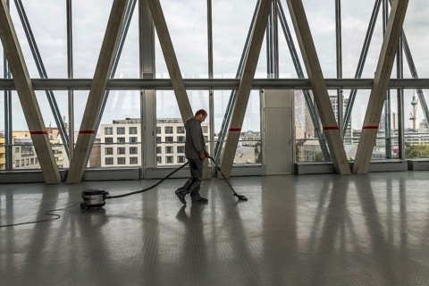 DEU Germany Germany Berlin Interior views of the new building of the daily newspaper die Taz in