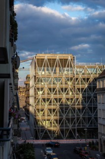 DEU Germany Germany Berlin Exterior view of the new building of the daily newspaper, the taz, on