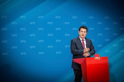 DEU Germany Germany Berlin The new General Secretary of the SPD, Hubertus Heil, during a press