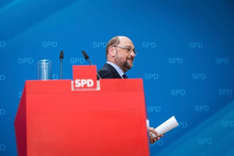 DEU Germany Germany Berlin SPD leader and candidate for chancellor Martin Schulz during a press