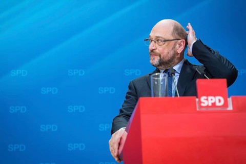 DEU Germany Germany Berlin SPD leader and candidate for chancellor Martin Schulz during a press