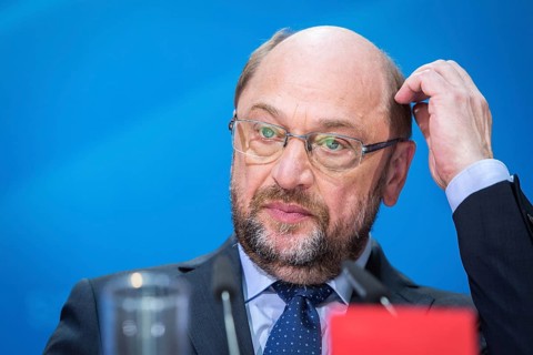 DEU Germany Germany Berlin SPD leader and candidate for chancellor Martin Schulz during a press