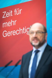 DEU Germany Germany Berlin SPD leader and candidate for chancellor Martin Schulz during a press
