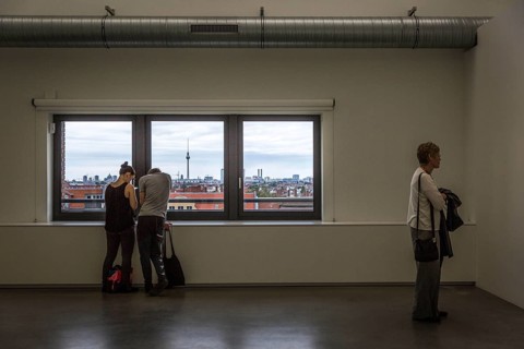 DEU Germany Germany Berlin Spaces for art exhibitions in the former Kindl brewery during the 48