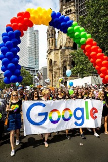 DEU Germany Germany Berlin Christopher Street Day is travelling through the city. Gays, lesbians,