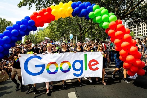 DEU Germany Germany Berlin Christopher Street Day is travelling through the city. Gays, lesbians,