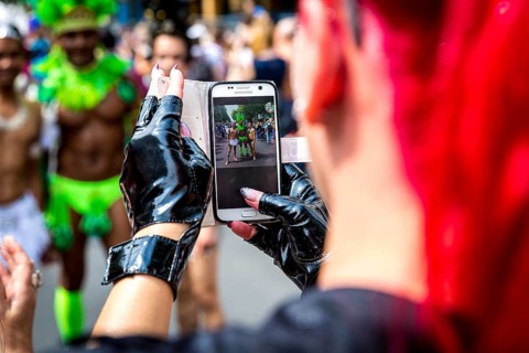 DEU Germany Germany Berlin Christopher Street Day is travelling through the city. Gays, lesbians,