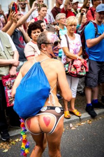 DEU Germany Germany Berlin Christopher Street Day is travelling through the city. Gays, lesbians,