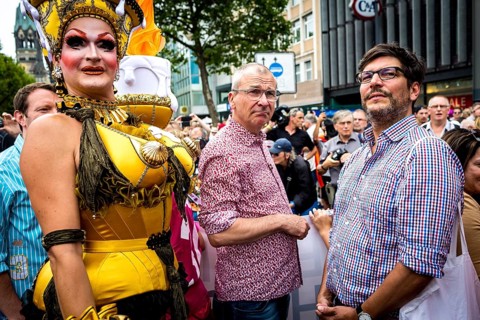 DEU Germany Germany Berlin Christopher Street Day is a colourful day in the city. Gays, lesbians,