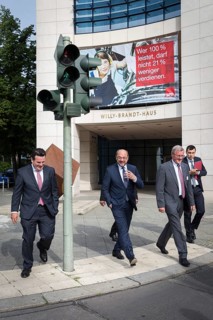 DEU Germany Germany Berlin The SPD chairman and candidate for chancellor Martin Schulz on his way