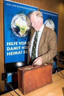 DEU Germany Germany Berlin AFD lead candidate Alexander Gauland during a press conference on asylum