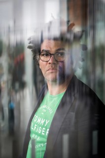 DEU Germany Germany Berlin Portrait of Ijoma Alexander Mangold, literary critic and author