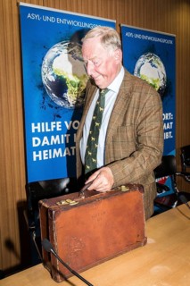 DEU Germany Germany Berlin AFD lead candidate Alexander Gauland during a press conference on asylum