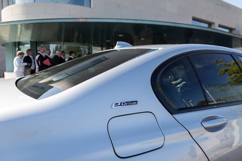 DEU Germany Germany Berlin Employees of the automotive industry on their way to the diesel summit