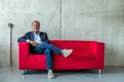 DEU Germany Germany Berlin The federal chairman of the Verdi trade union, Frank Bsirske, poses in