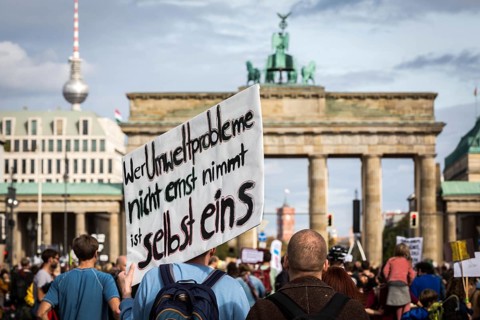 DEU Germany Germany Berlin Protests for climate protection