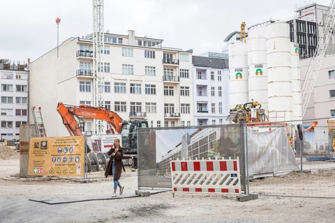 DEU Germany Germany Berlin Construction work on the site of the former Kudamm carré