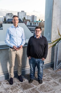 DEU Germany Germany Berlin Interview between the European head of the property group Akelius, Ralf