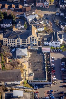 Aerial photo, primary school, Robert-Bonnermann-Schule, Herdecke, Ruhr area, North