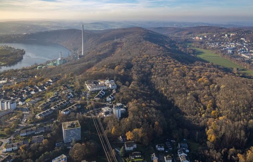Aerial photo, Ambulanticum Herdecke, Herdecke, Ruhr area, North Rhine-Westphalia, Germany, DE,
