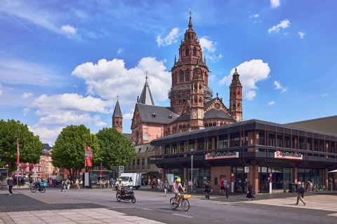 St. Martin Cathedral, Mainz Cathedral, Mainz Roman Catholic Diocese, Cathedral, HypoVereinbank,
