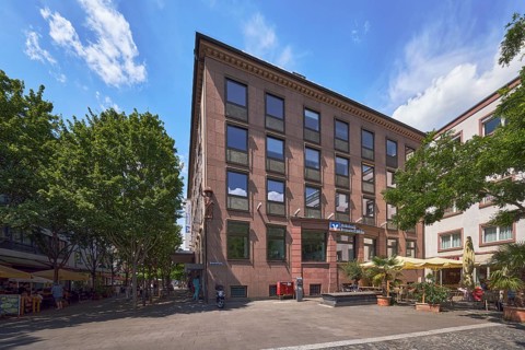 Volksbank Darmstadt Mainz eG Neubrunnenplatz branch, general architecture, outdoor area of a