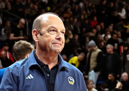 Basketball BBL Bundesliga, Alba Berlin - FC Bayern Munich Basketball from left Marco Baldi (Alba
