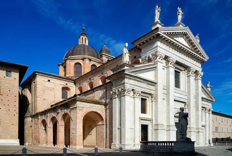 Urbino Cathedral (UNESCO World Heritage List, 1998), Urbino, Pesaro and Urbino Province, Marche,