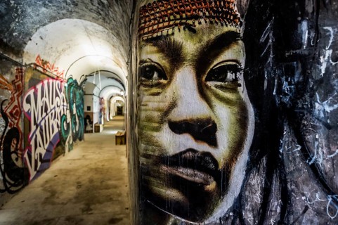 Street art, graffiti, MAUSA VAUBAN, Museum of Urban Art and Street Art, Vauban Fortress