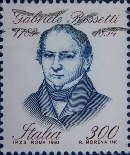 Gabriele Rossetti (1783-1854) was an Italian nobleman, poet, constitutionalist, scholar, and