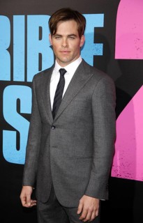 Chris Pine at the Los Angeles premiere of 'Horrible Bosses 2' held at the TCL Chinese Theatre in